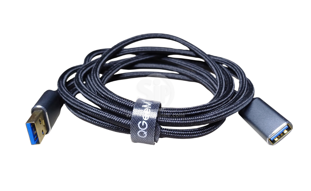 Câble d’extension USB 3.0 QGeeM – 2 mètres | Connectivité rapide et durable